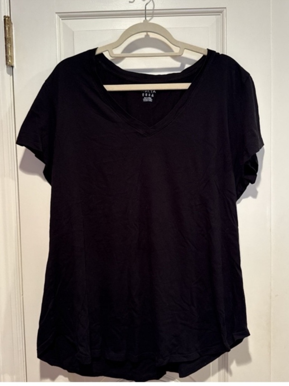 Black V-Neck Women’s Tee - AskYa Brand